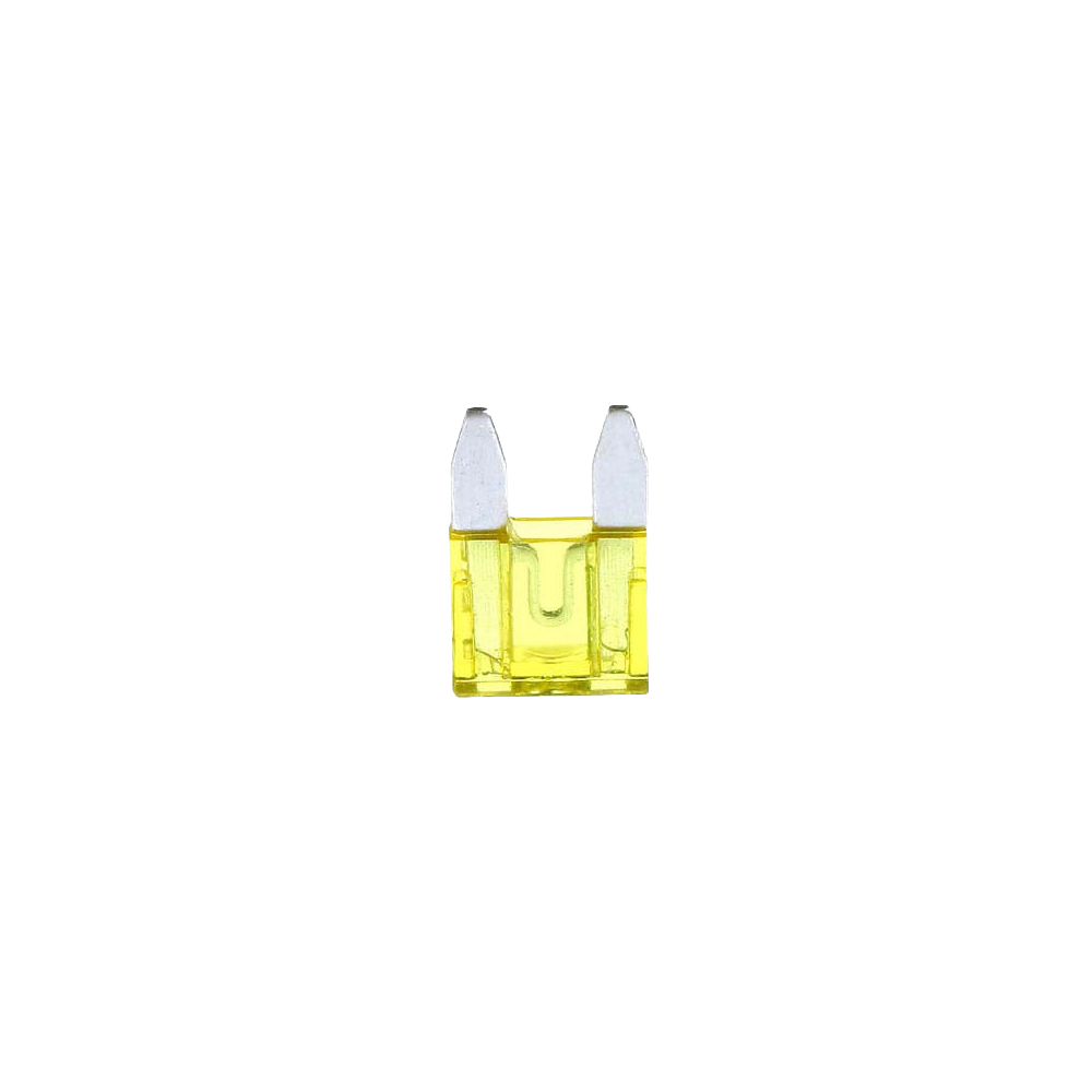 Mini fusibles 20A x 5 sous blister
