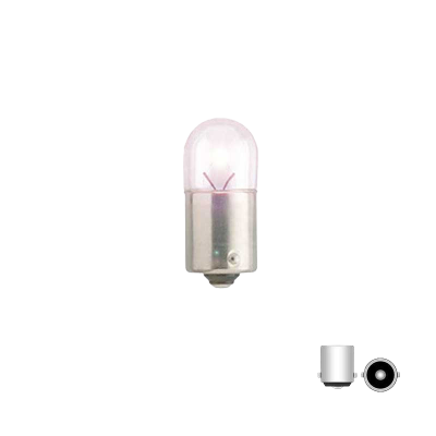 Ampoule R5W-12V TUBE Culot BA15S x 10ex allumées