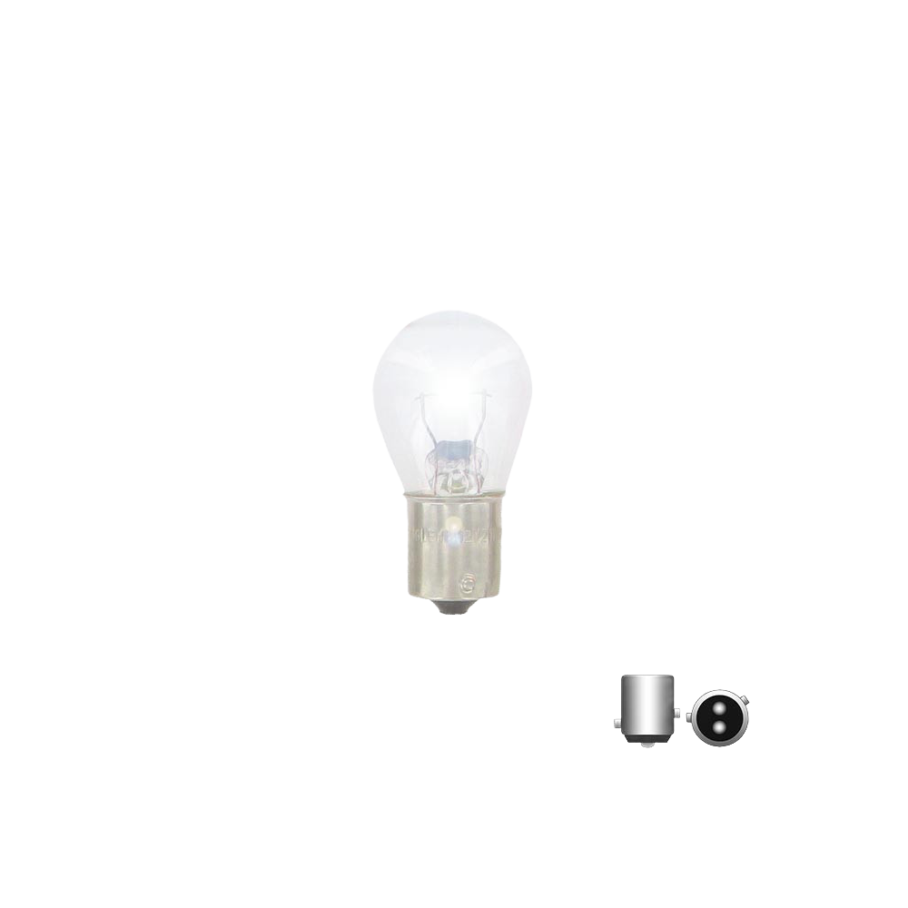 Ampoule feux stop antibrouillard Culot BAZ15D boite de 10ex allumées