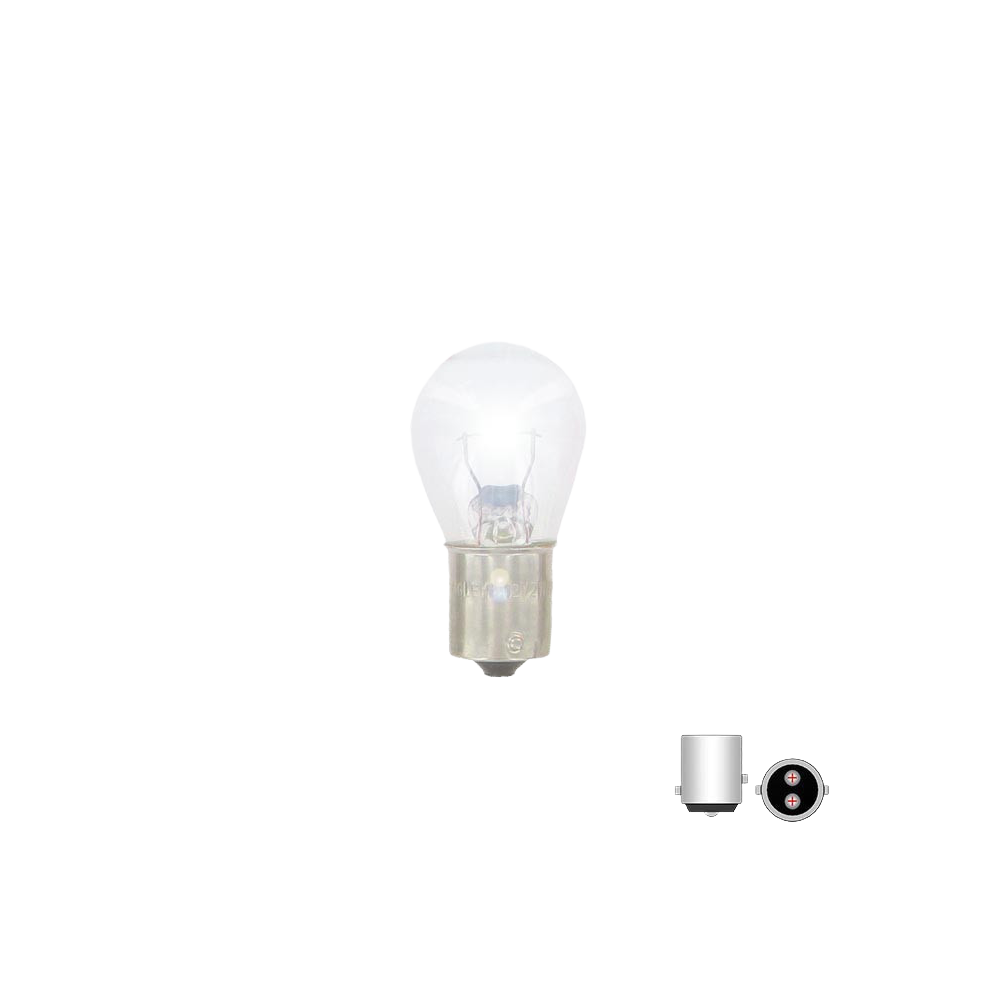 Ampoule feux stop antibrouillard Culot BAY15D boite de 10ex allumées