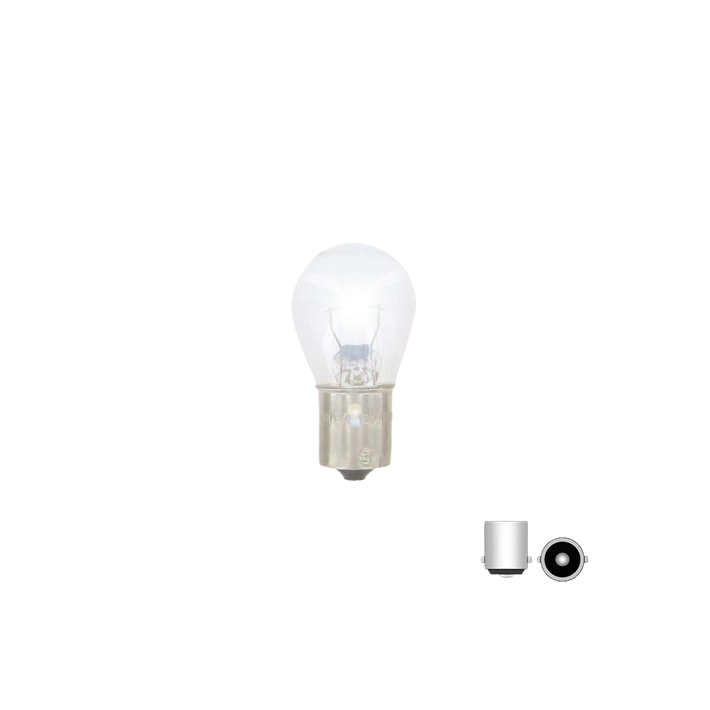 Ampoule feux stop P21W/12V Culot BA15S boite de 10ex allumées