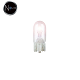 Ampoules wedge 12V W3W 3W culot W2.1X9.5D 10ex allumées avec logo