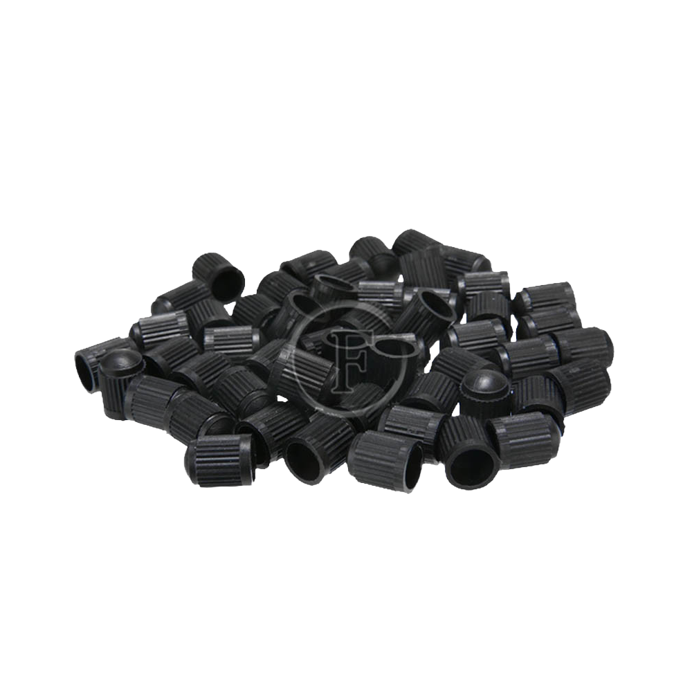 BOUCHONS DE VALVES NOIRS 100EX