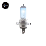 Ampoule H4 bleue éclairée