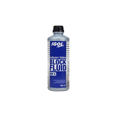 Liquide frein IGOL DOT4 Block Fluid Ruban bleu 500ml