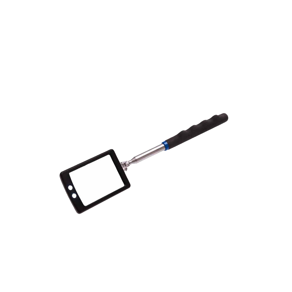 Miroir d'inspection à Led télescopique