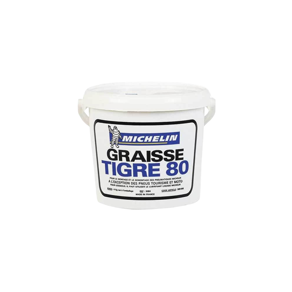 Graisse Michelin Tigre 80 4 kg montage pneu | EShopGarage.fr