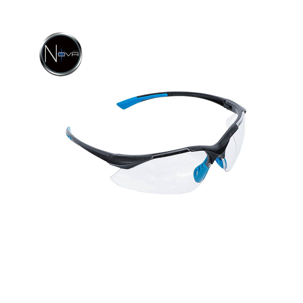 Branches bleues lunette de protection