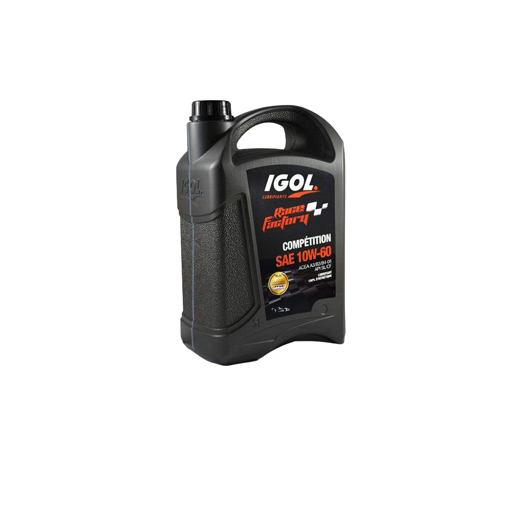 5 litres Huile Race Factory Igol 10w60