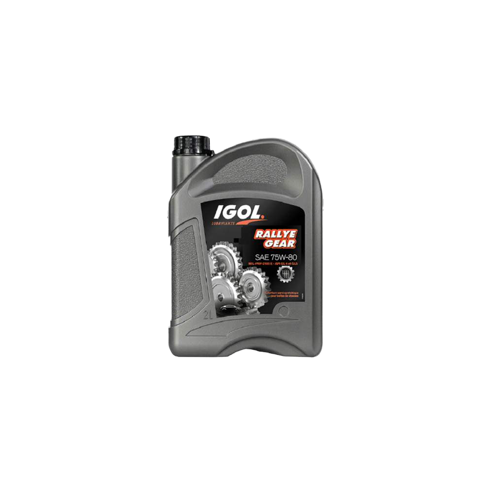 Bidon de 2 litres de Rallye Gear Igol 75w80
