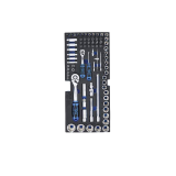Insert servante  Jeu de douilles 1/2" et 1/4"
