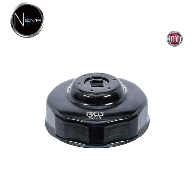 Cloche filtre à huile 8 pans Ø 76mm Fiat et Lancia