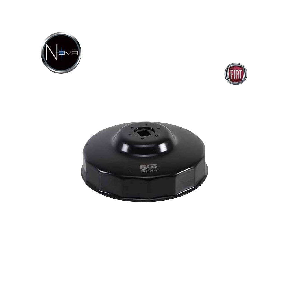 Cloche filtre à huile 15 pans Ø 106mm Fiat Ducato