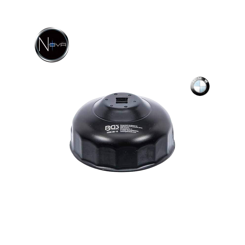 Cloche filtre à huile 16 pans Ø 86mm BMW 119240 et Volvo 9995679