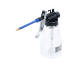 Burette d'huile en plastique vide