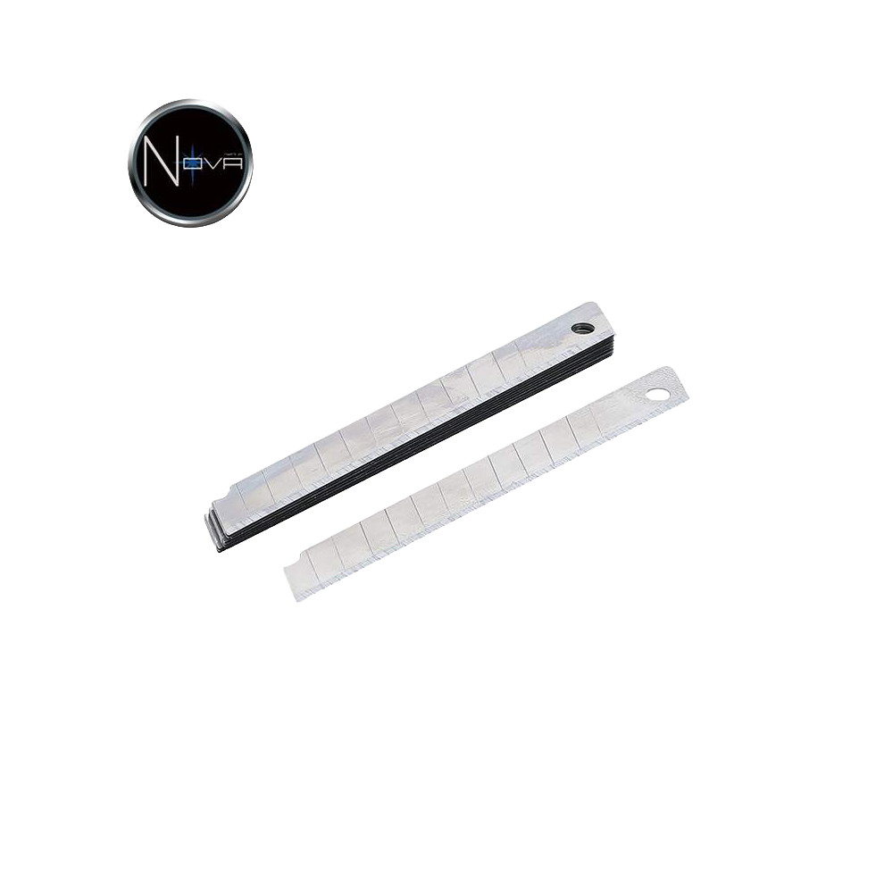 Lame de cutter universel 9mm étuis de 10ex