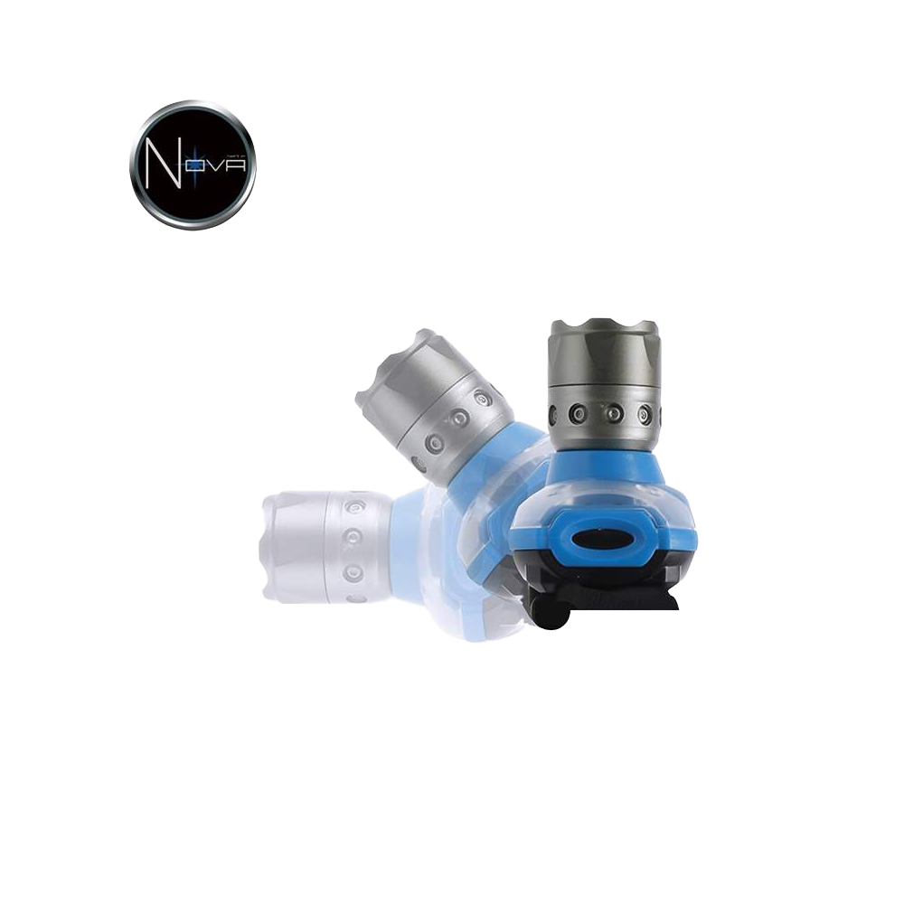 Lampe frontale avec focalisation 3W jusqu'à 90°