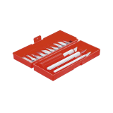 Jeu de cutter de précision