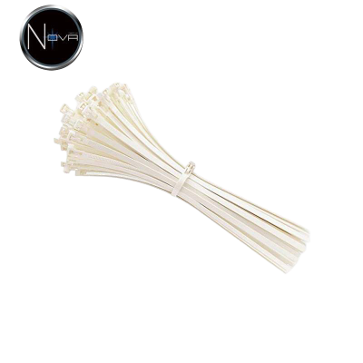 Colliers plastique blancs 8x400mm