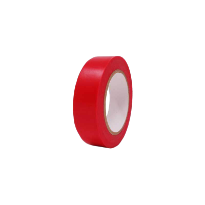 Ruban isolant PVC rouge