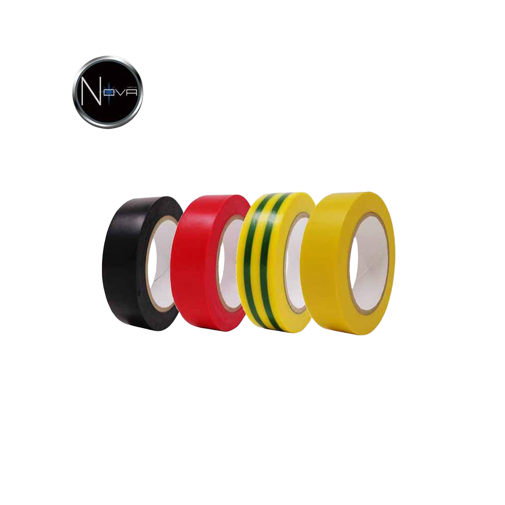 Lot de 4 Rubans isolants PVC 19mm x 110m