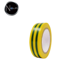 Ruban isolant PVC vert/jaune 19mm x 110m