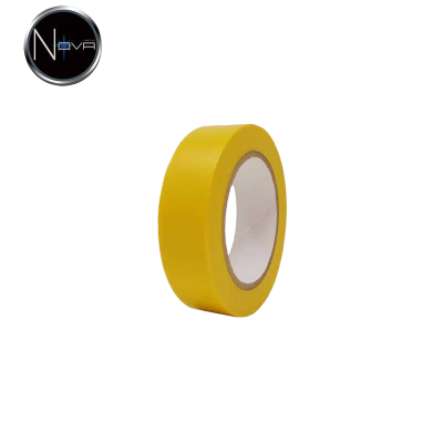 Ruban isolant PVC jaune 19mm x 110m
