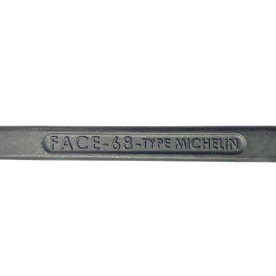 Inscription levier FACE 53cm