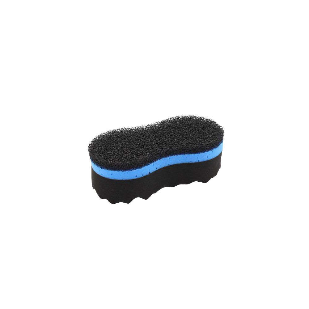 Eponge bi-face anti insectes bleue