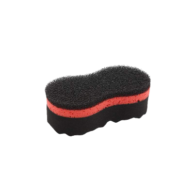 Eponge bi-face anti insectes rouge