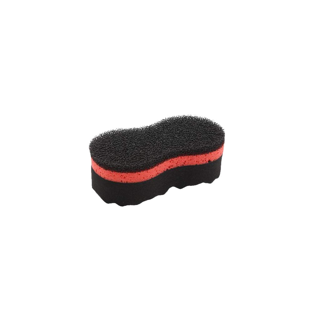 Eponge bi-face anti insectes rouge