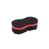 Eponge bi-face anti insectes rouge