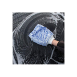 Gant de lavage à double microfibres