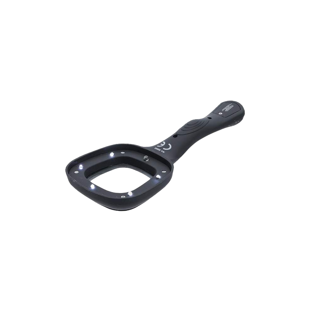 Loupe à main avec éclairage led