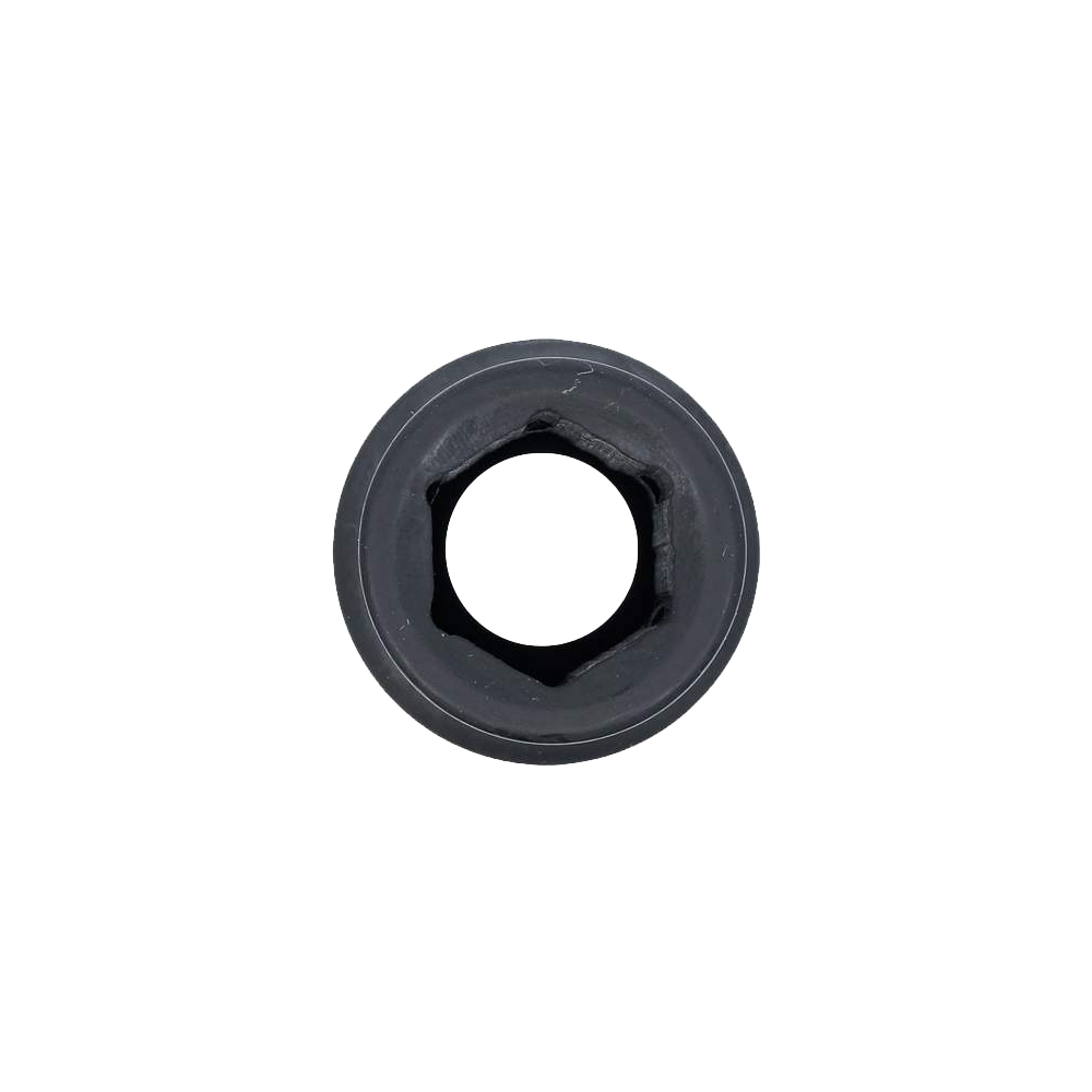 Vue de dessus de la douille à choc six pans longue  (3/4")  21 mm