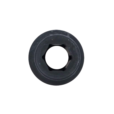 Vue du dessus de la douille à choc six pans longue  (3/4")  17 mm