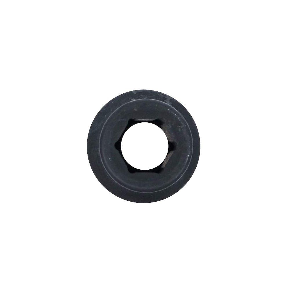 Vue du dessus de la douille à choc six pans longue  (3/4")  17 mm