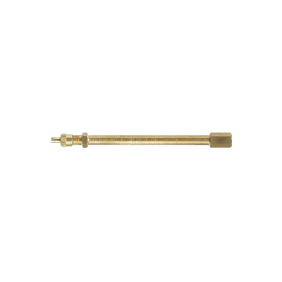 La rallonge de valve de pneu en métal 125 mm