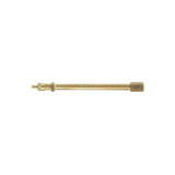 La rallonge de valve de pneu en métal 125 mm