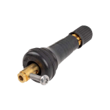 Vue de dessous de la valve TPMS caoutchouc pour capteur universel type CUB