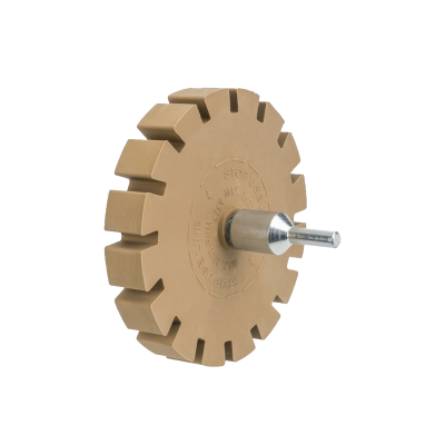 Gomme jante alu avec embout visseuse
