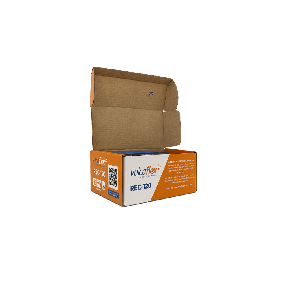 Patch radial Vulcaflex REC-120 80 × 125 mm - Boîte de 10