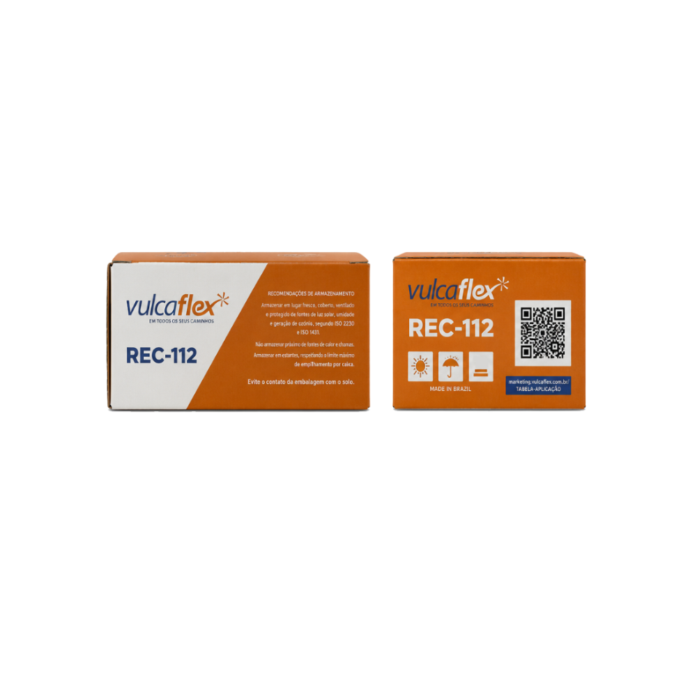 Conditionnement emplâtre radial Vulcaflex REC-112 70 × 120 mm