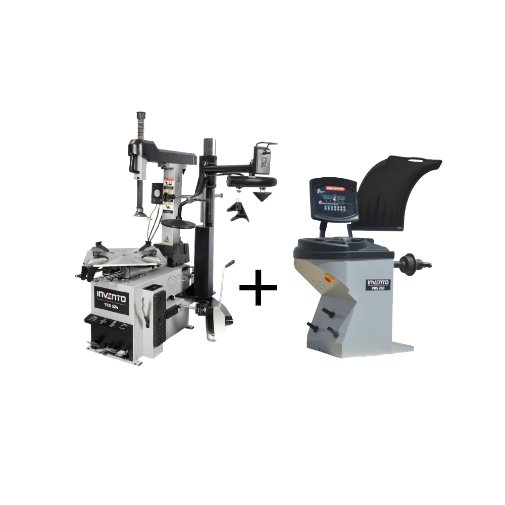 Pack machines pneus Invento 24" montage et équilibrage