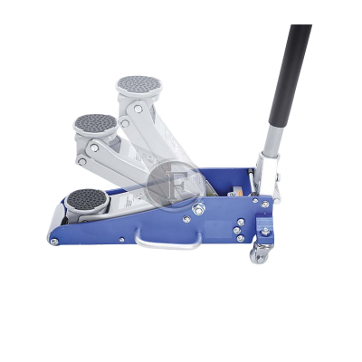 VUE DE DERRIERE DOUBLE PISTON CRIC ALU
